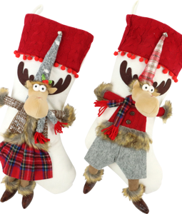 2760 STOCKINGS MERRY MOOSE S/2